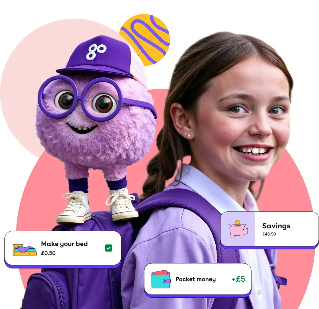 Save: With customisable savings goals & interest on savings
