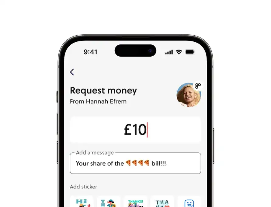 Request money, get paid Request money, get paid