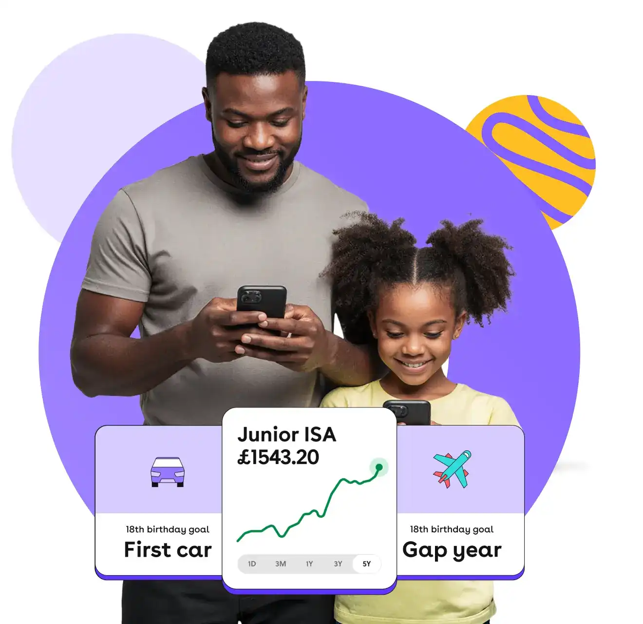 Parent and child using GoHenry