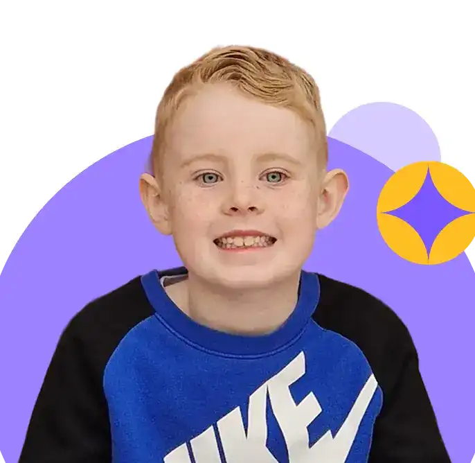 Harrison, aged 7